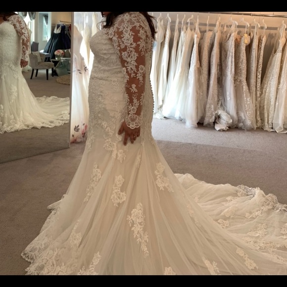 Mori Lee Madeline Gardner Paola Wedding Dress Style #3251 - Picture 6 of 10